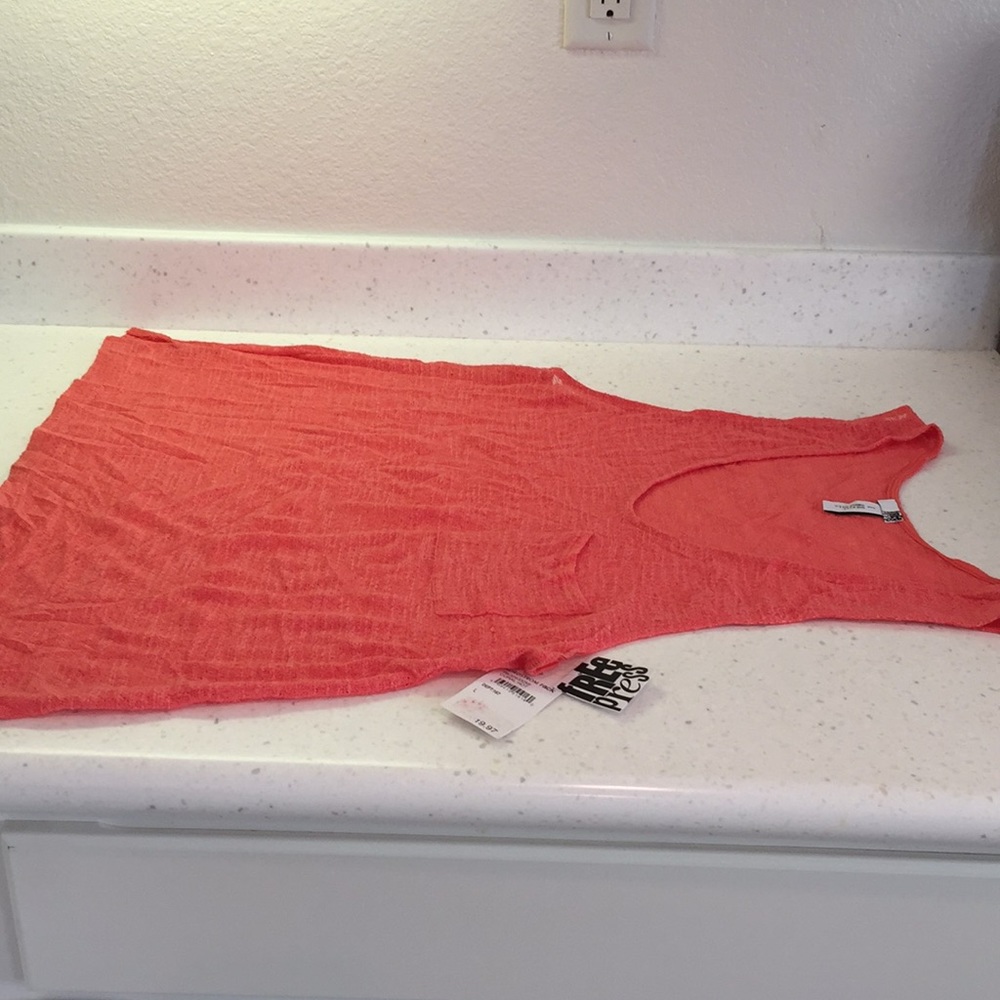 Ladies “Coral Hot” Swimsuit Cover-up